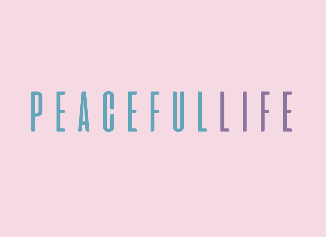peaceful life shoppe store logo